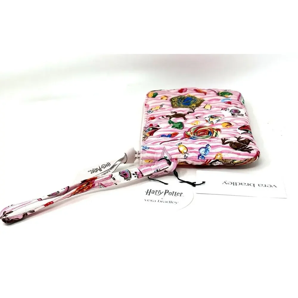 Vera Bradley Harry Potter Honeydukes Wristet Pouch Card Coin Wallet Strap EXACT